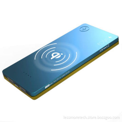 Qi Wireless Charger, Super-slim, Private Design, 5,000mAh Capacity